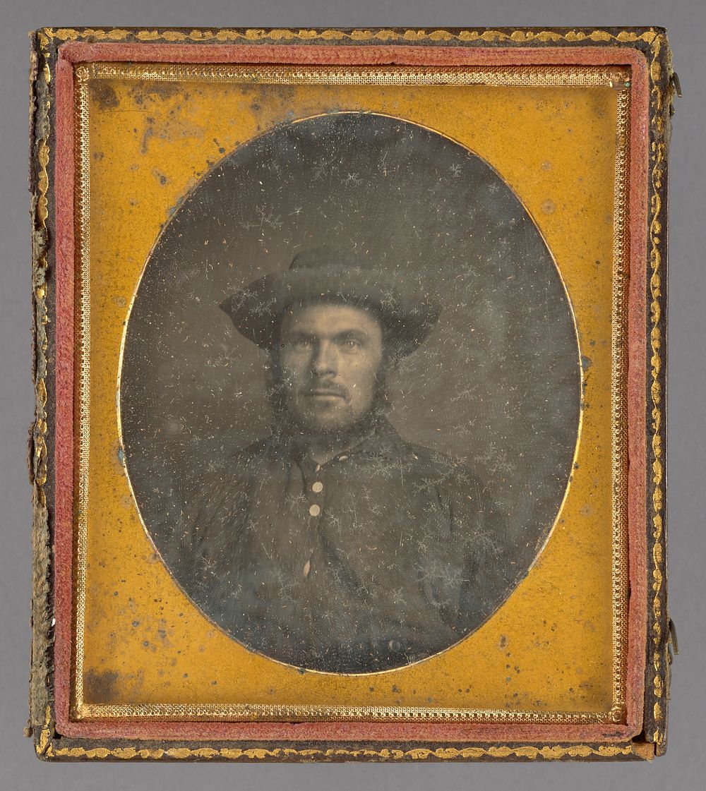 Portrait of a California Gold Rush Miner by George H Johnson