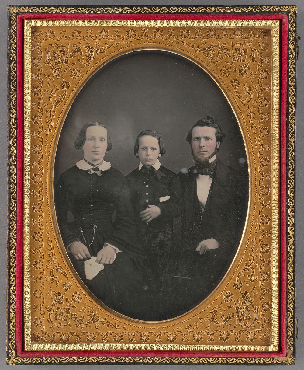 Portrait of an Unidentified Family by S L Walker