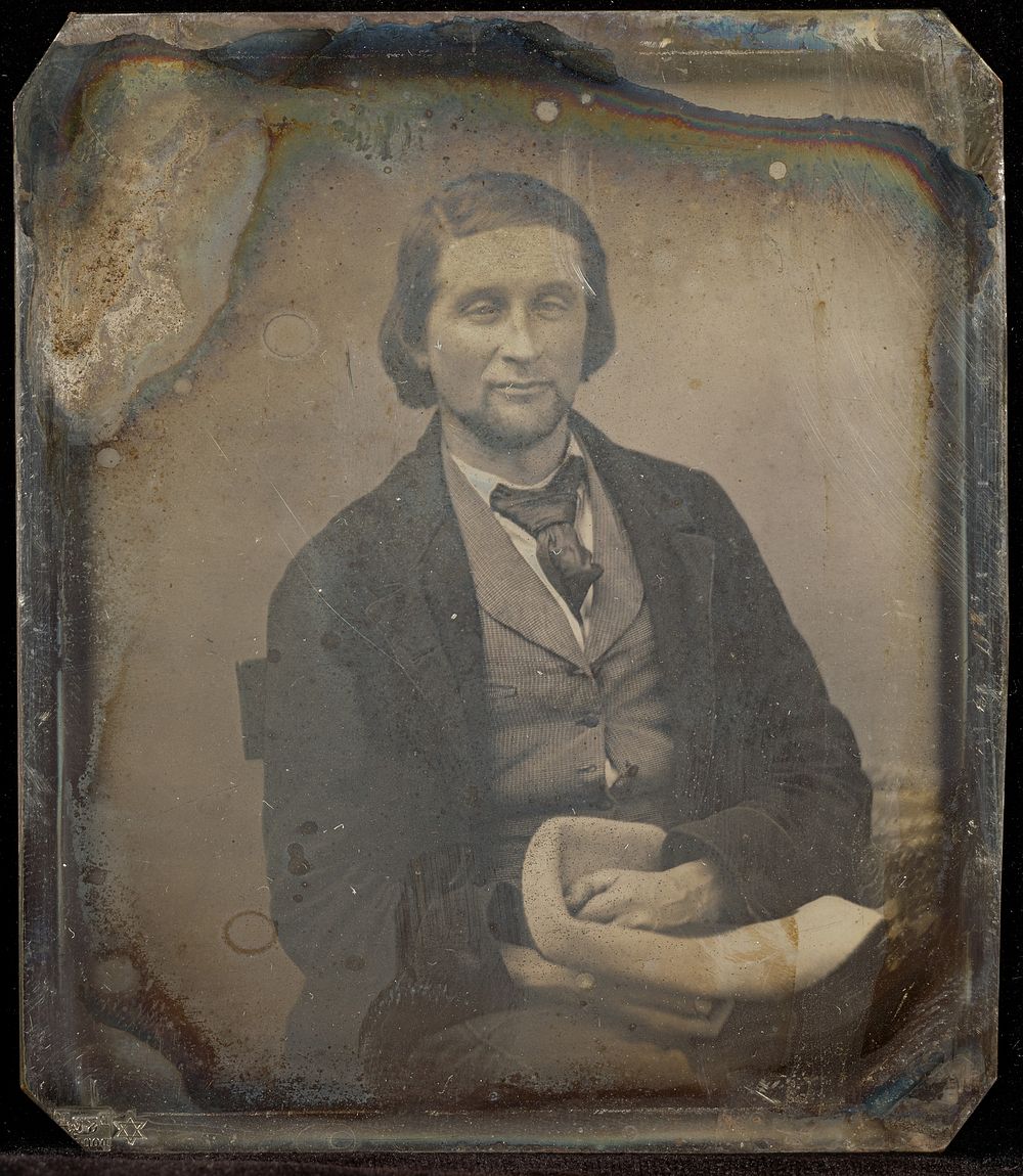 Portrait of a Seated Man with Van Dyke Beard by Jacob Byerly