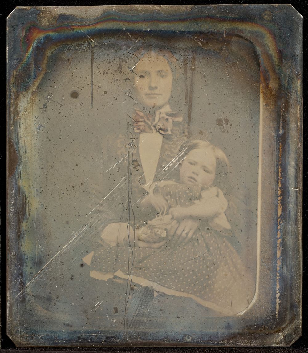Portrait of a Woman and Little Girl by Jacob Byerly