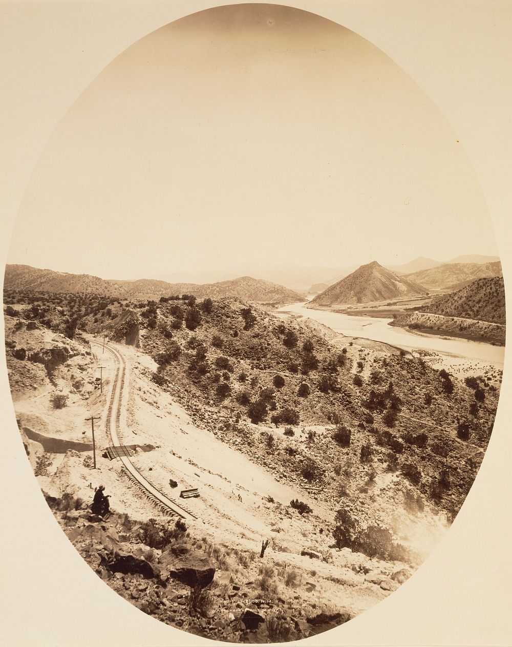 Embudo, New Mexico by William Henry Jackson