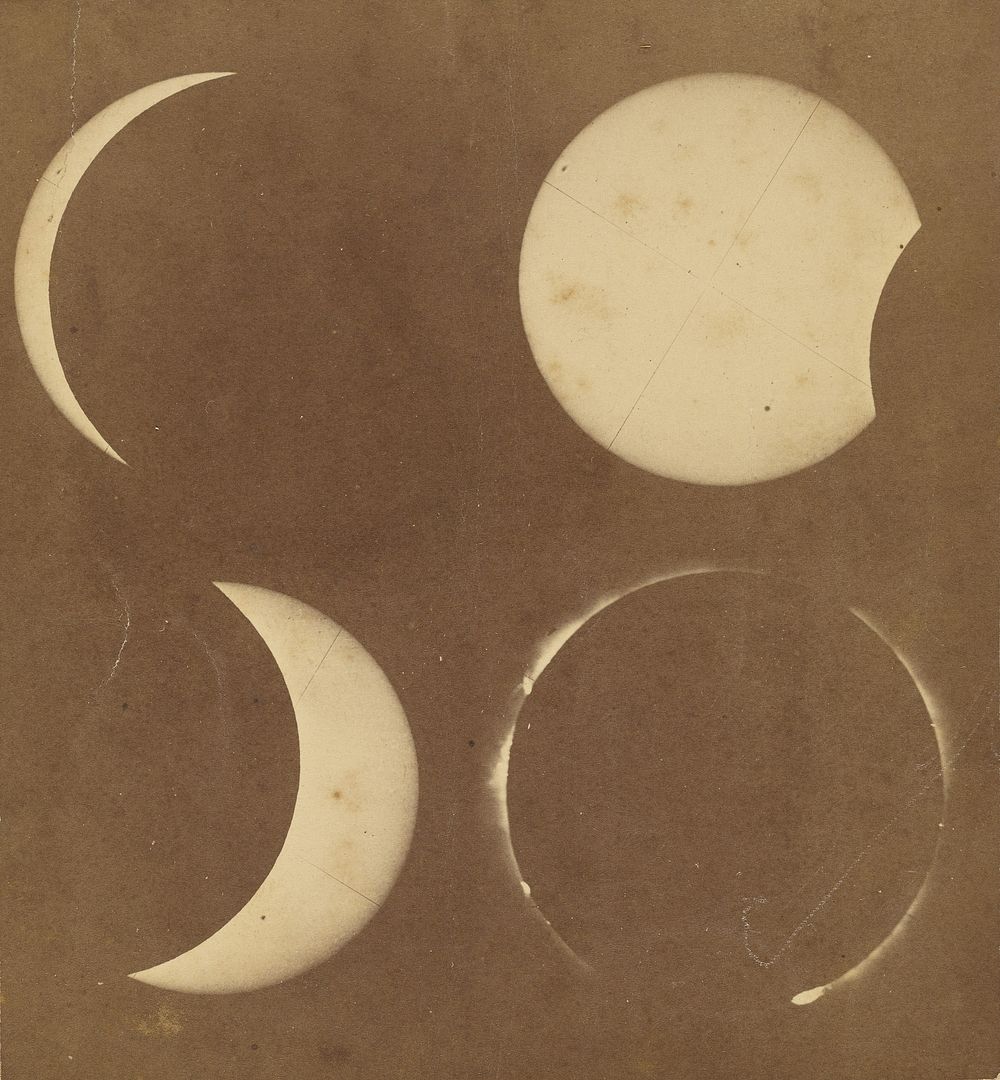 Views of the Great Solar Eclipse, 1869 by Dr Edward Curtis