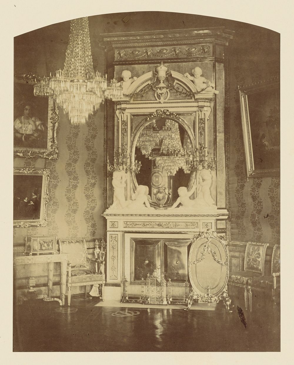 Palais de Tsarskoe-Selo, Lionskaia Zala by Pierre Ambrose Richebourg