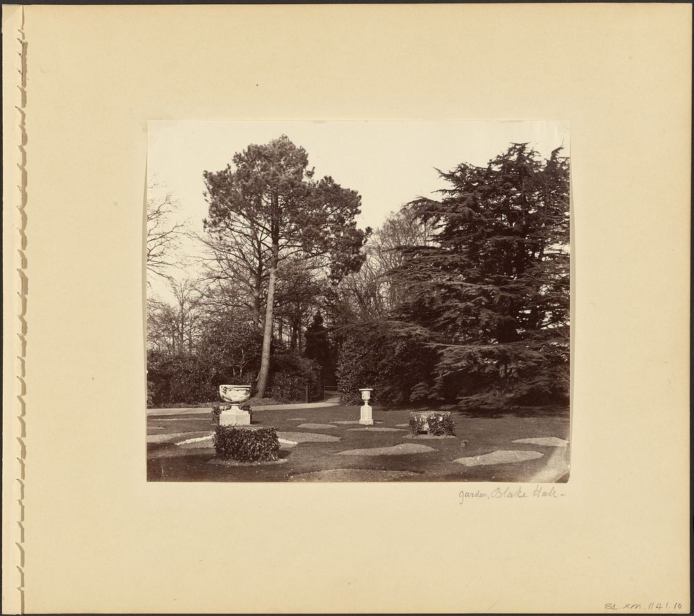 Garden, Blake Hall by Alfred Capel Cure