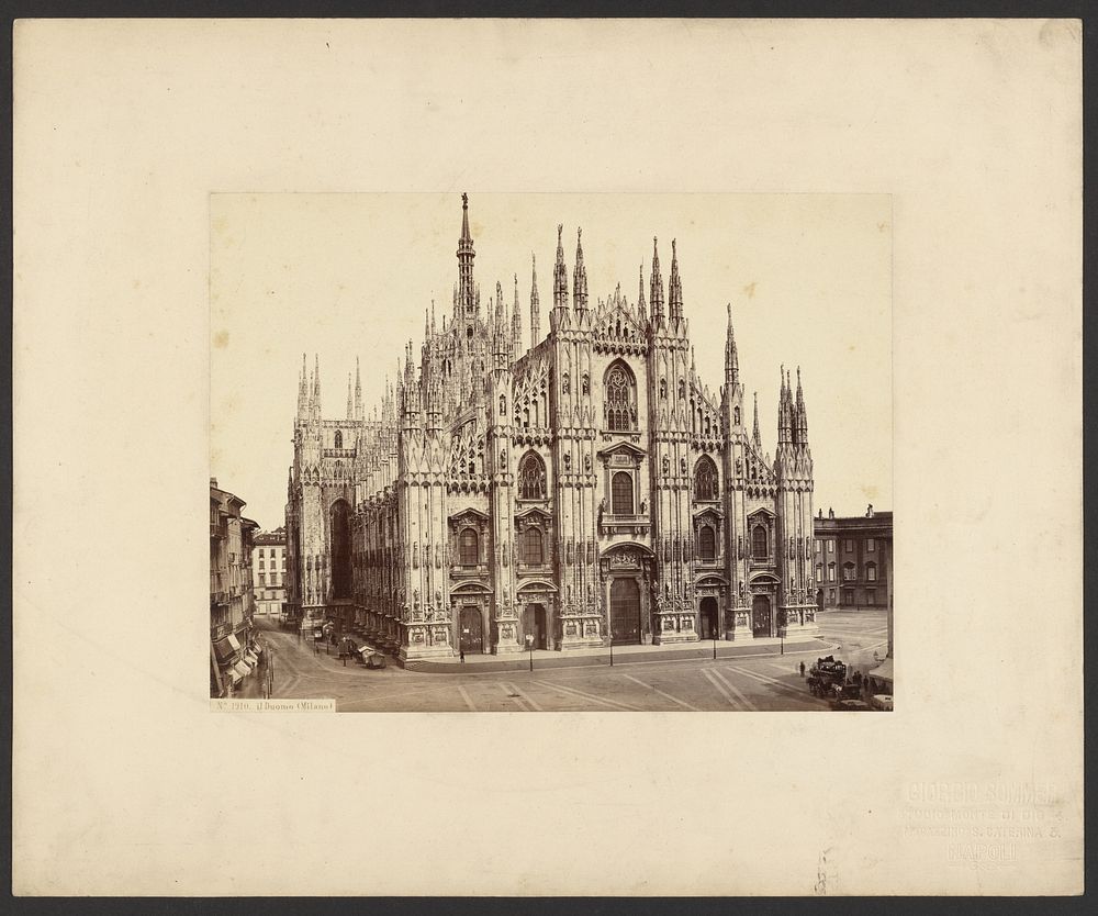Cathedral, Milan by Giorgio Sommer