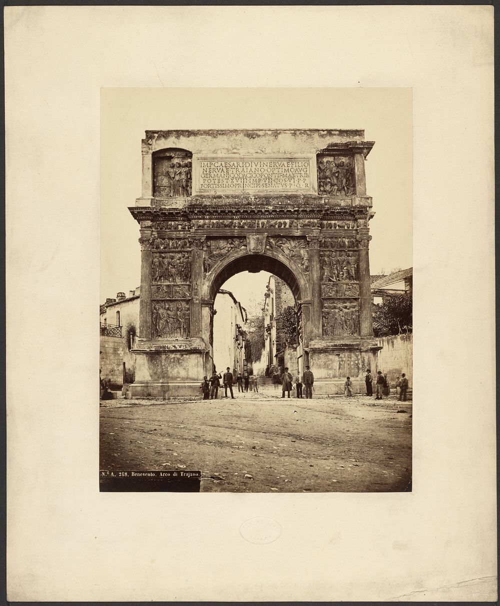 Benevento, Arco di Trajano by Roberto Rive