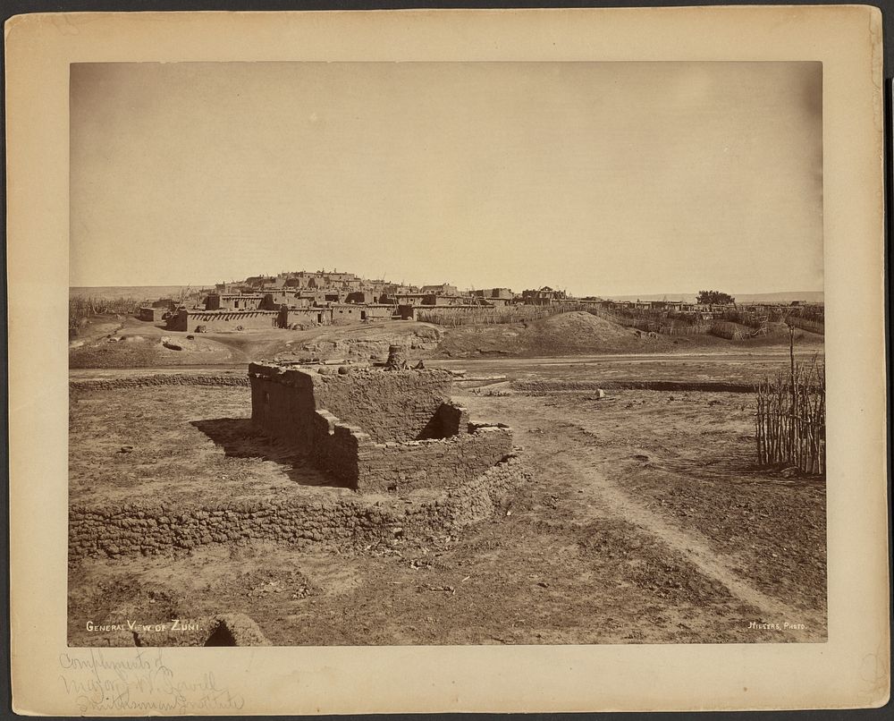 General View of Zuni by John K Hillers