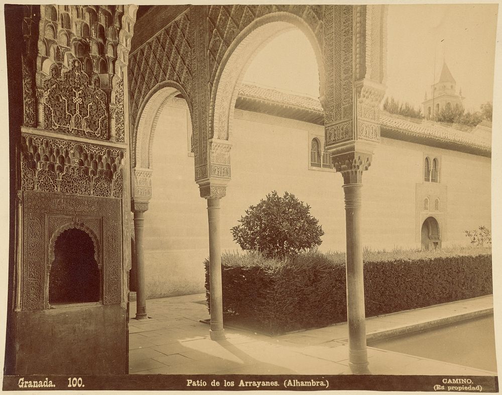 Patio de los Arrayanes (Alhambra) by Camino