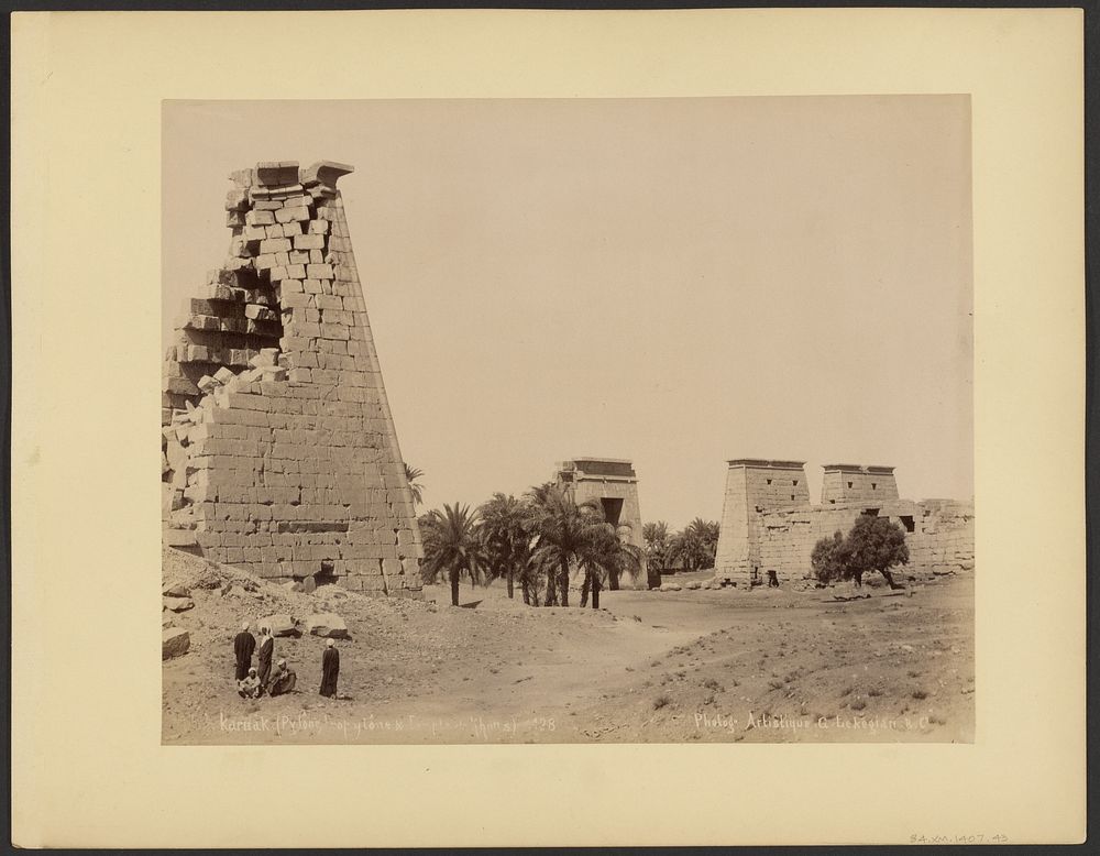 Karnak, Pylone, Propylone & Temple de Khonsu by G Lekegian