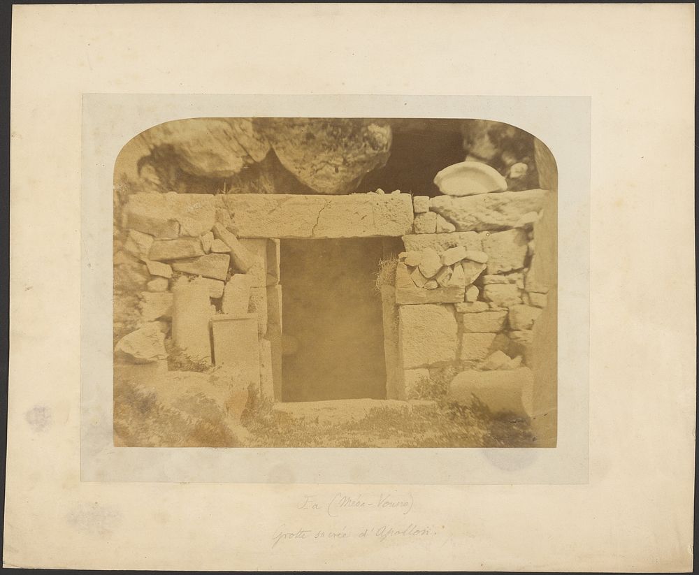Sacred grotto of Apollo, Mount Vouno
