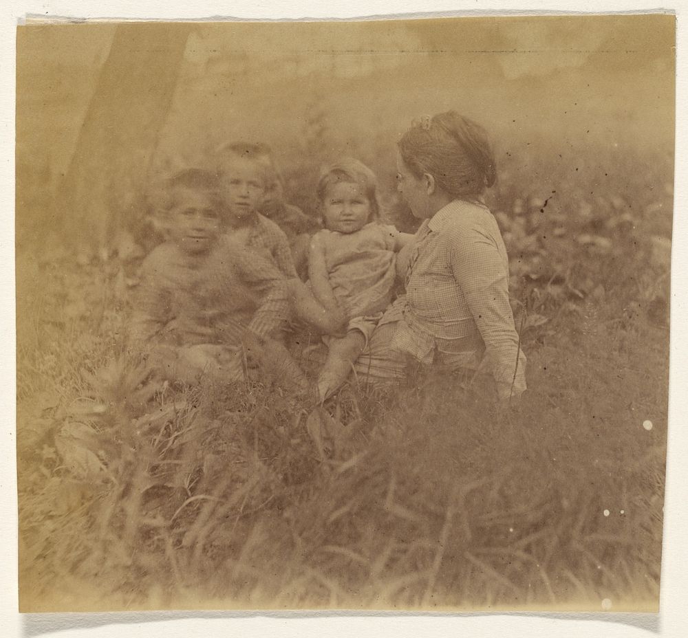 Frances Eakins Crowell and Four of Her Children by Thomas Eakins