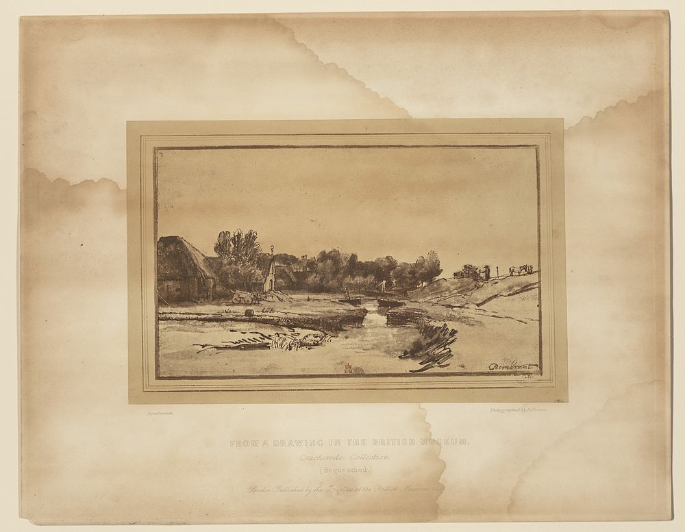 From a Drawing in the British Museum by Roger Fenton
