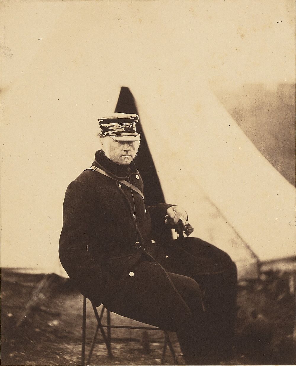 Lt. General Sir W.J. Codrington, H.C.B. by Roger Fenton