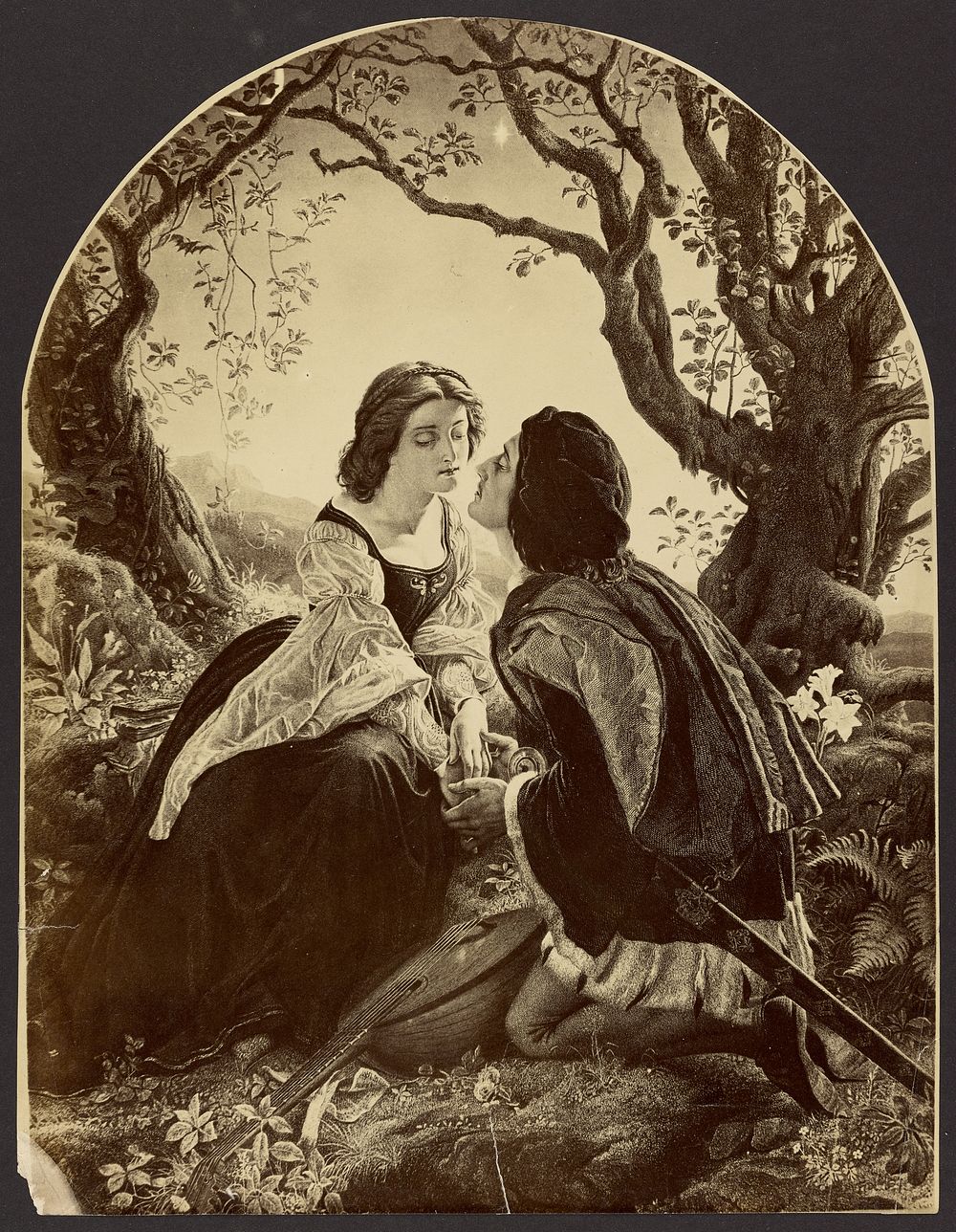Hesperus, the Evening Star, Sacred to Lovers, 1855 by Sir Joseph Noel Paton
