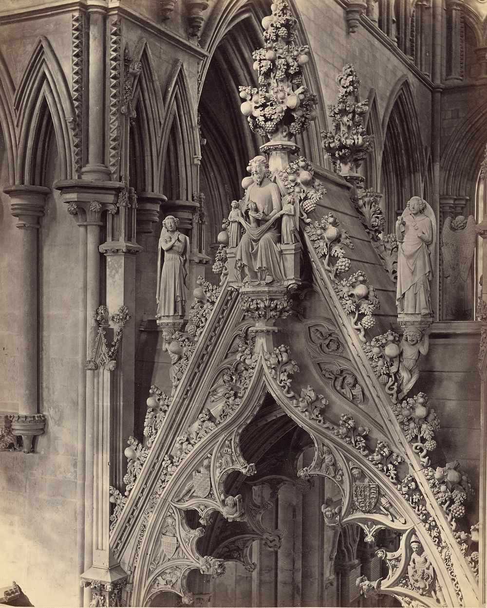 Percy Shrine, Beverley Minster by Francis Frith