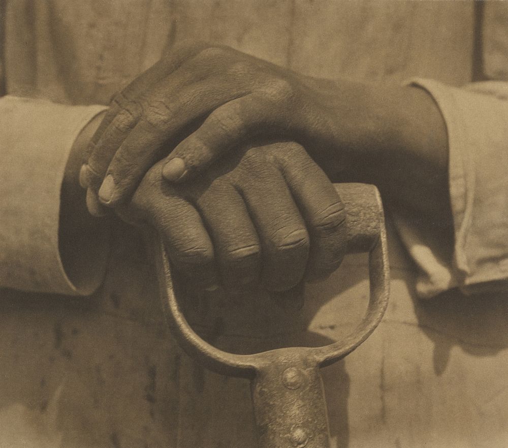 Hands Resting on Tool by Tina Modotti