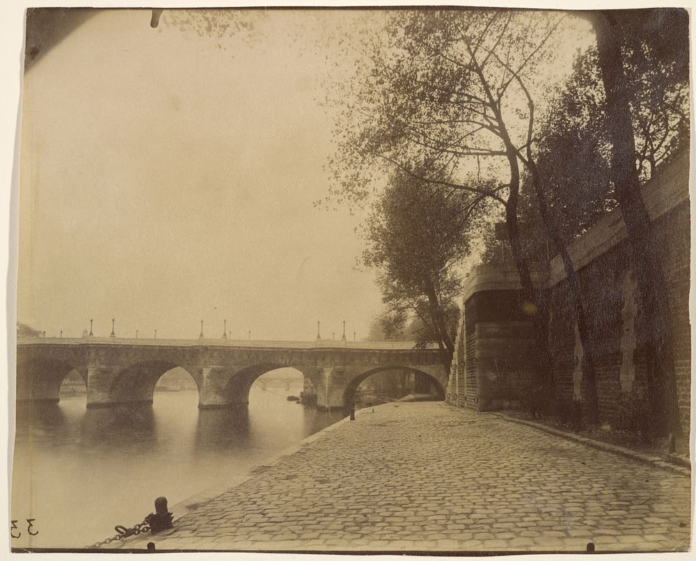 Port de la Megisserie by Eugène Atget