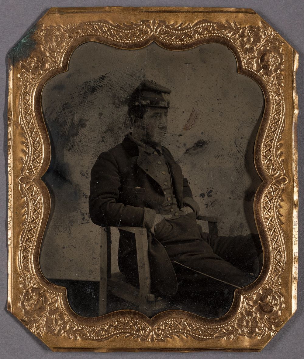 Portrait of Union Civil War Soldier] / [Portrait of Corporal Warren