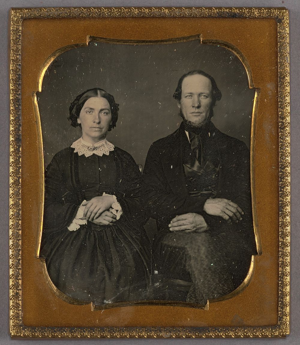 Portrait of a Seated Couple