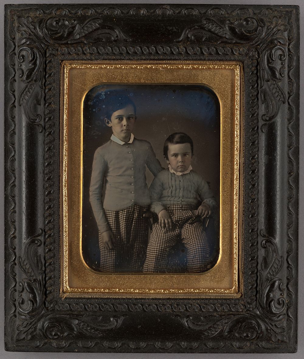 Portrait of Two Boys