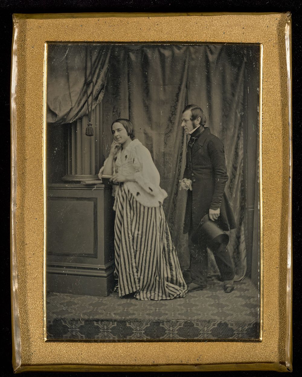 Jabez Hogg and his wife by Jabez Hogg