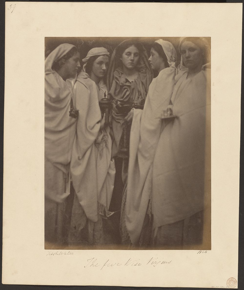 The Five Wise Virgins by Julia Margaret Cameron