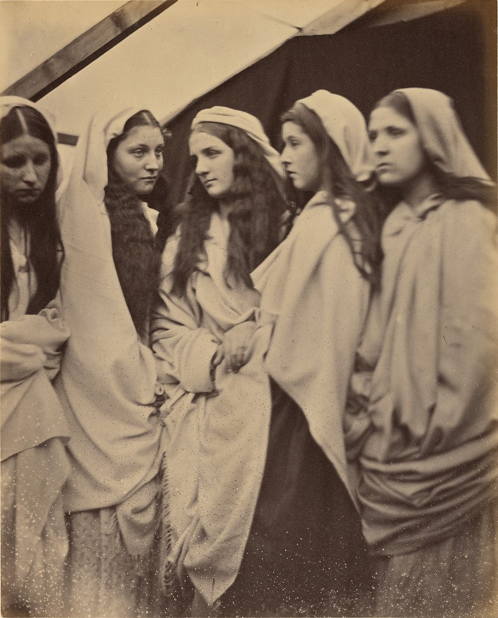 The Five Foolish Virgins by Julia Margaret Cameron