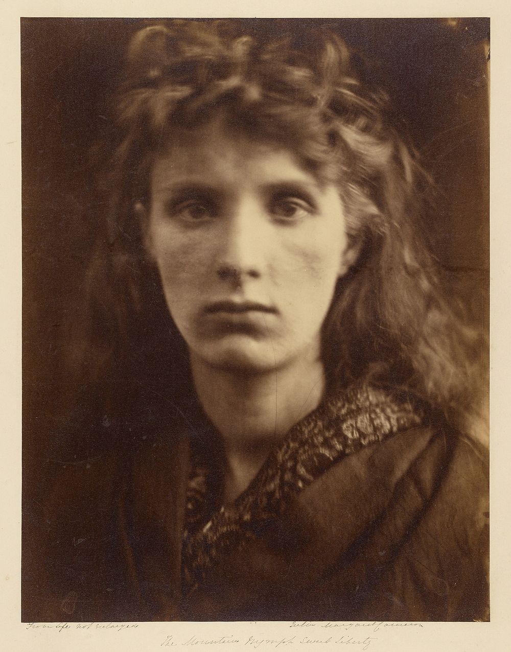 The Mountain Nymph Sweet Liberty by Julia Margaret Cameron