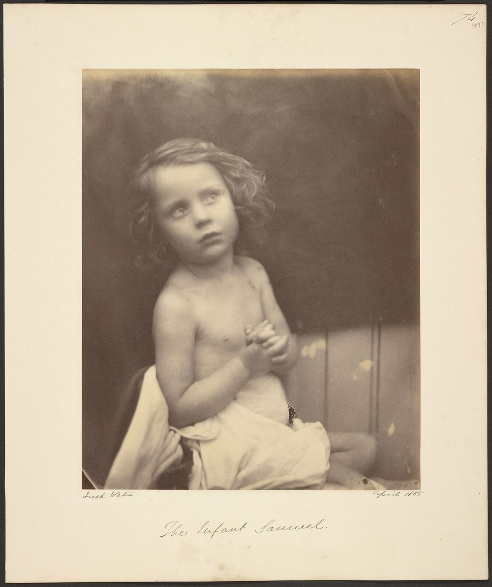 The Infant Samuel by Julia Margaret Cameron
