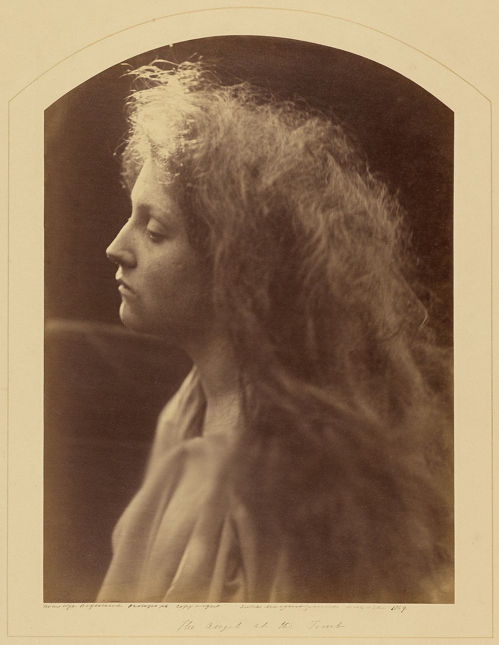 The Angel at the Tomb by Julia Margaret Cameron