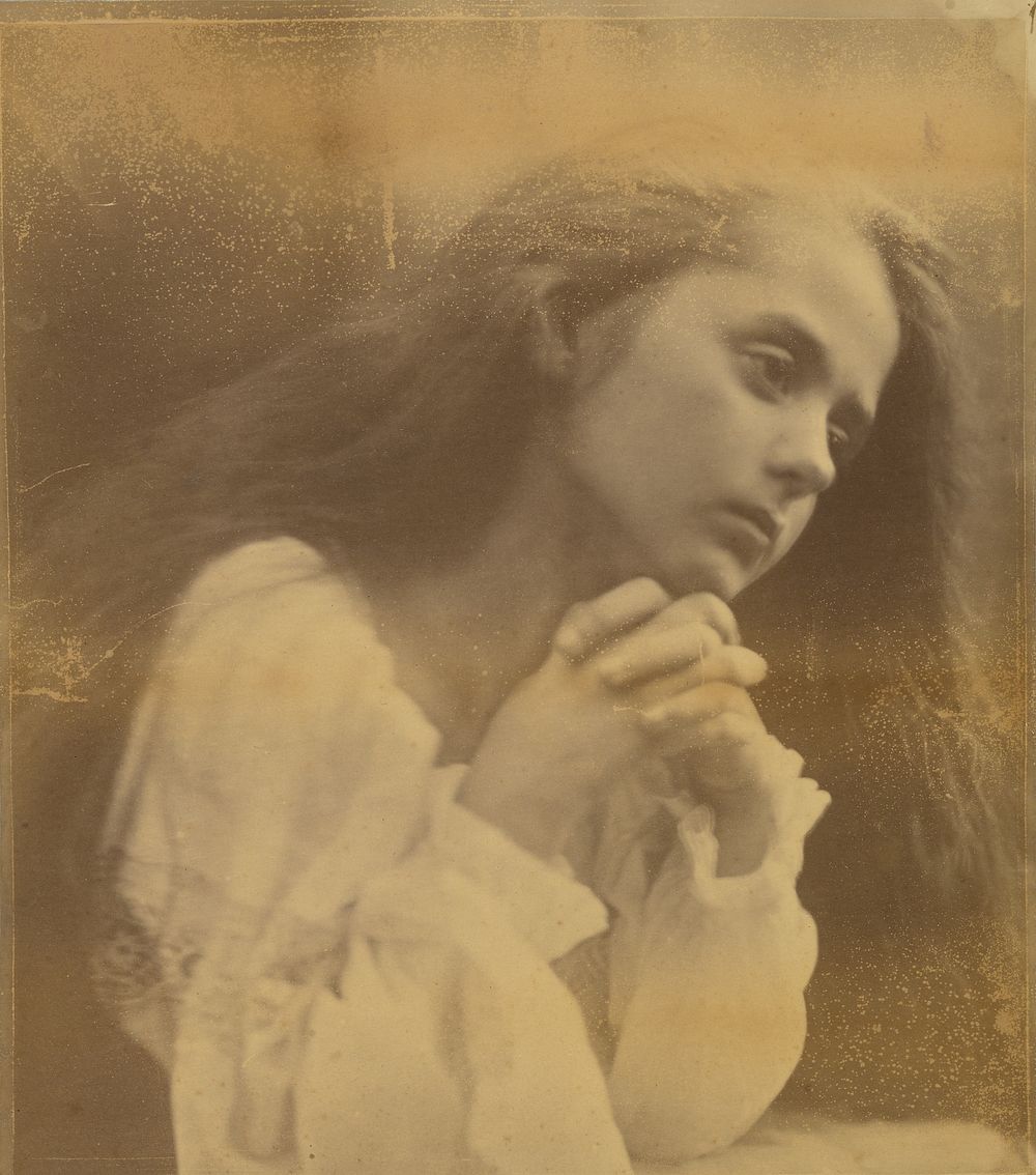 Young Girl Praying by Julia Margaret Cameron
