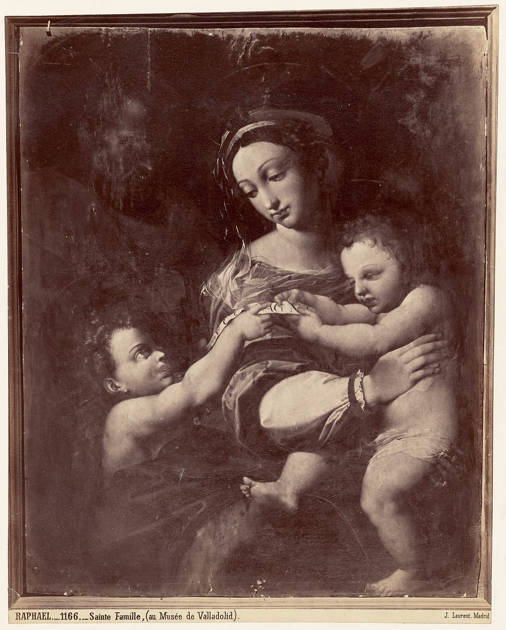 Raphael, Sainte Famille, au Musee de Valladolid by Juan Laurent