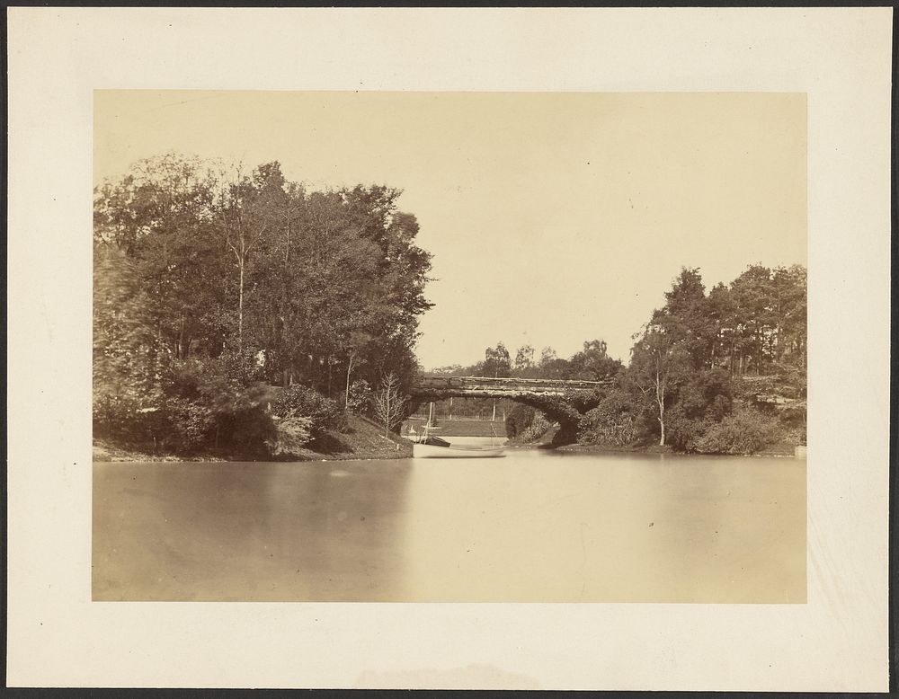 Bridge in Bois de Boulogne