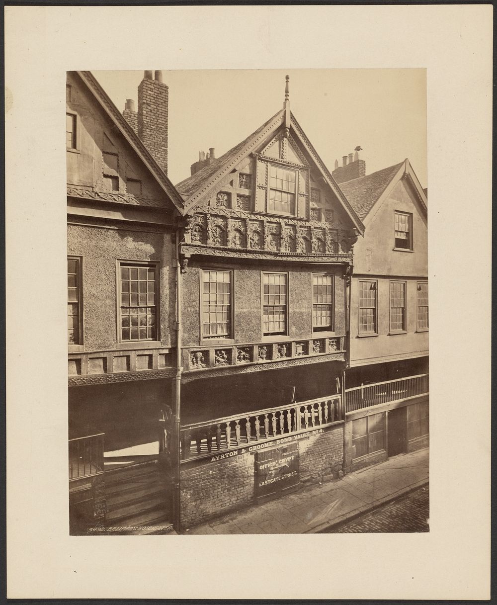 Bishop Lloyd's House, Chester by Francis Frith