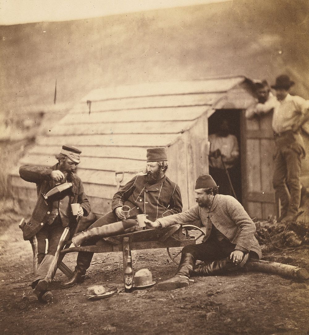Hardships in the Camp by Roger Fenton