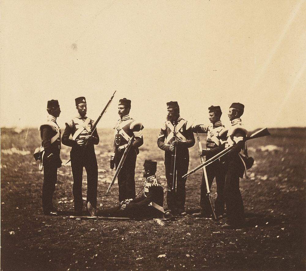 Men of the 68th Regiment by Roger Fenton