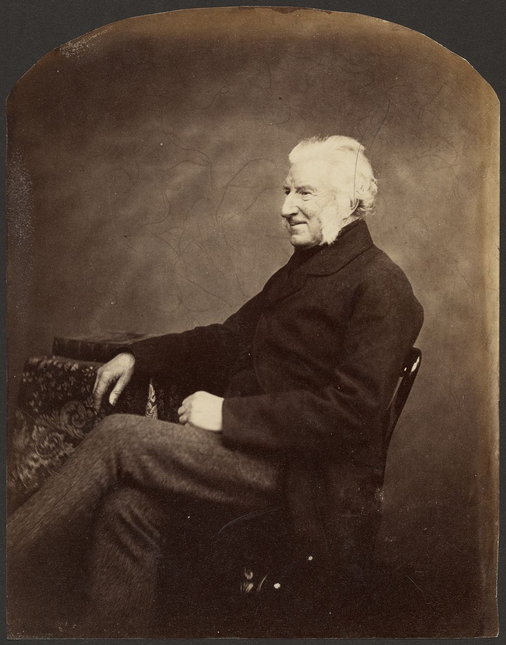 Portrait of a Man, 3/4 view by Roger Fenton