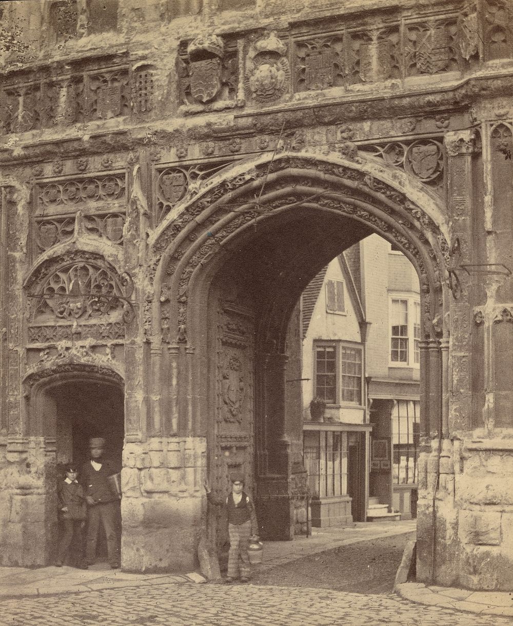 The Gateway, Canterbury by Francis Bedford
