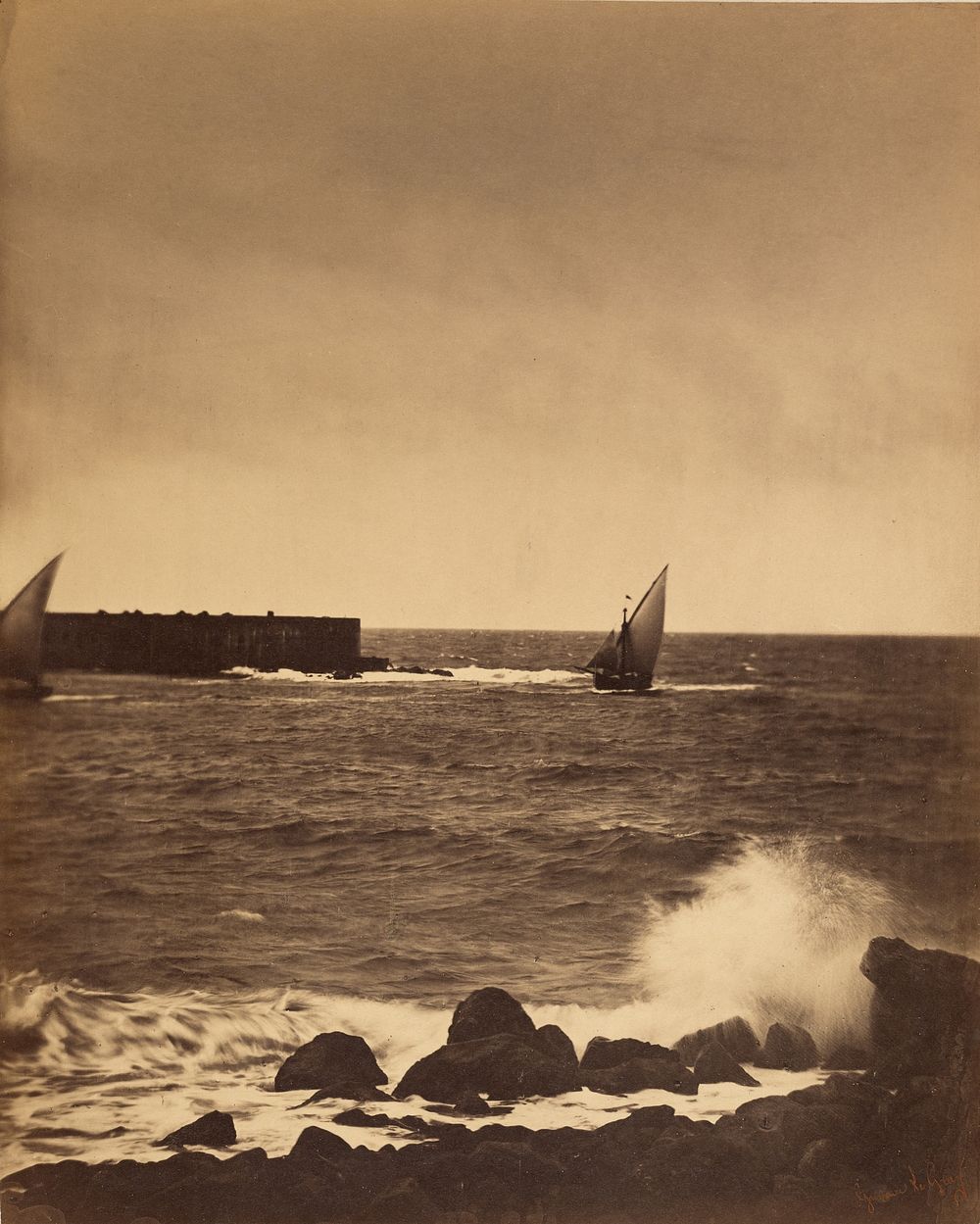 The Breaking Wave by Gustave Le Gray