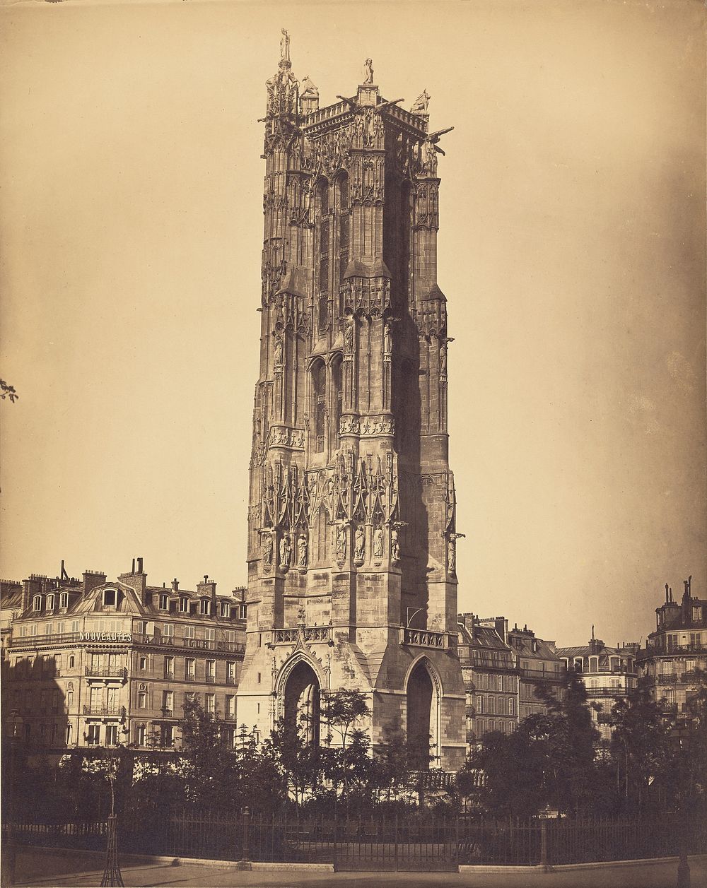The Tour St. Jacques by Gustave Le Gray