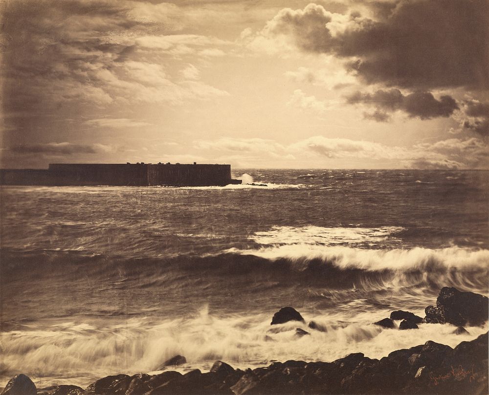 The Great Wave, Sète by Gustave Le Gray