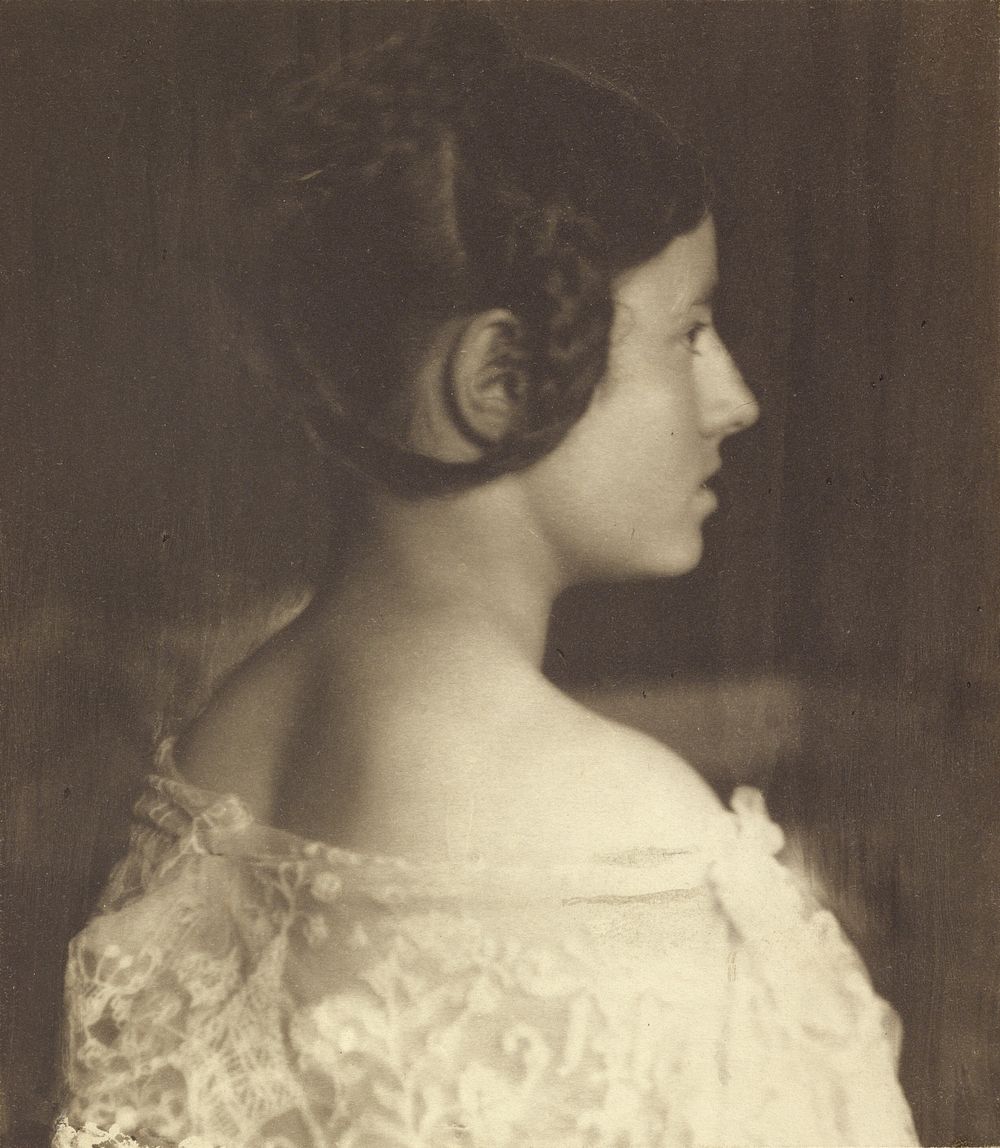 Head of a Young Girl by Gertrude Käsebier
