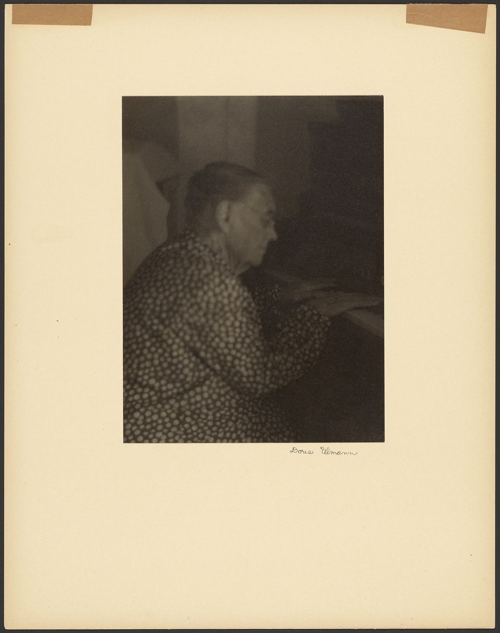 Woman at a Piano by Doris Ulmann