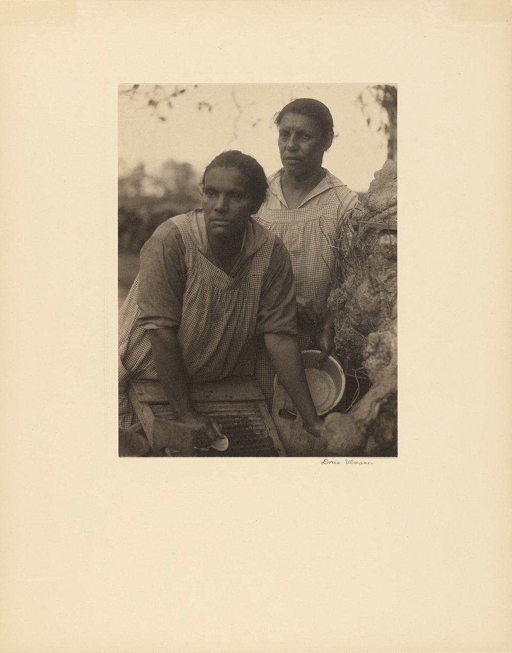 Two Melungeon Women, Bryson City, North Carolina by Doris Ulmann