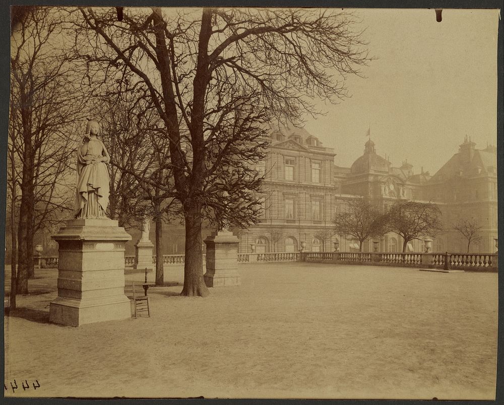 Jardin Luxembourg by Eugène Atget