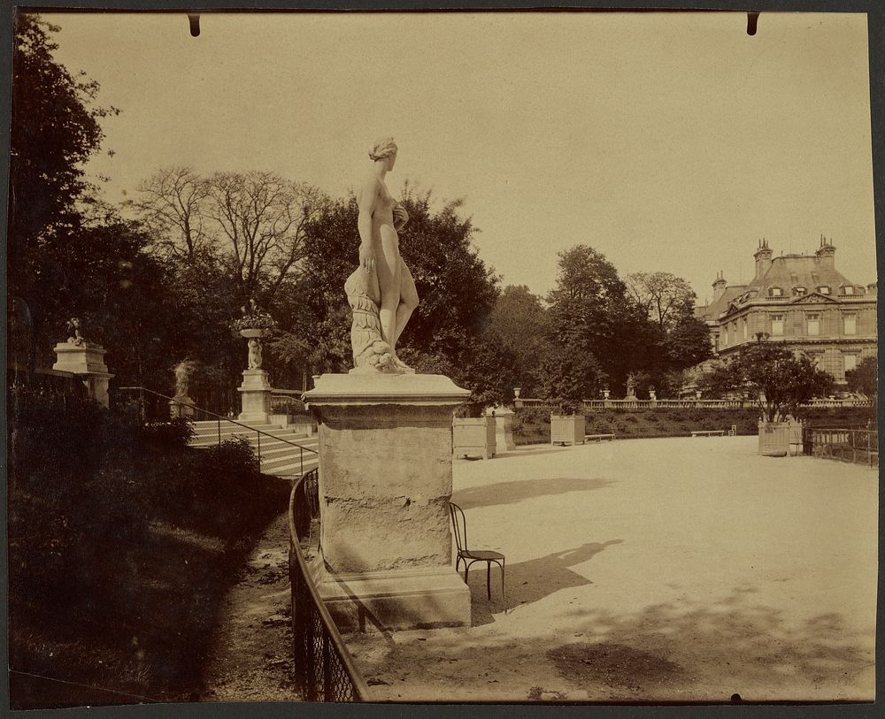 Jardin Luxembourg by Eugène Atget