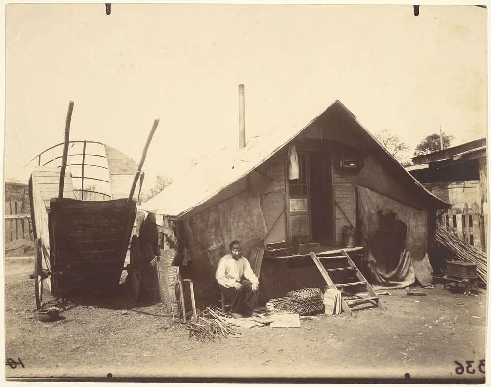 Porte d'Ivry, Zoniers by Eugène Atget