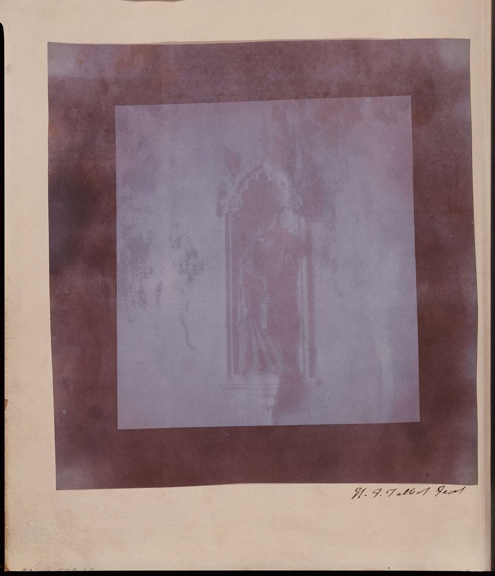 Diogenes without Sun, 17' Exposure by William Henry Fox Talbot