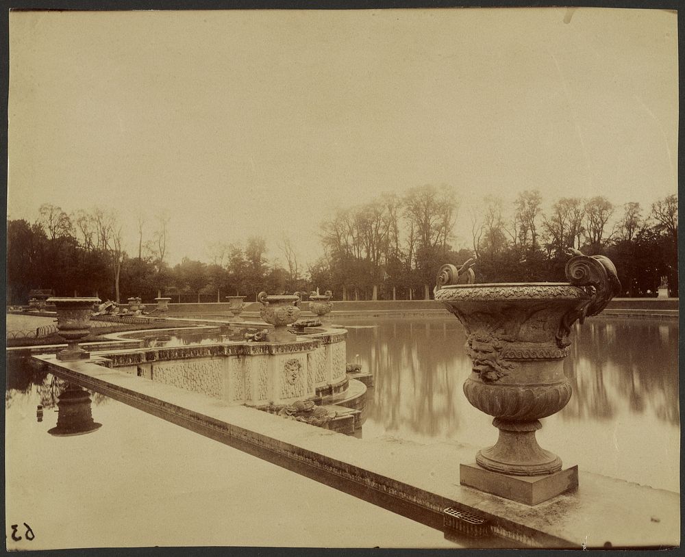 Versailles:  Bassin de Neptune by Eugène Atget