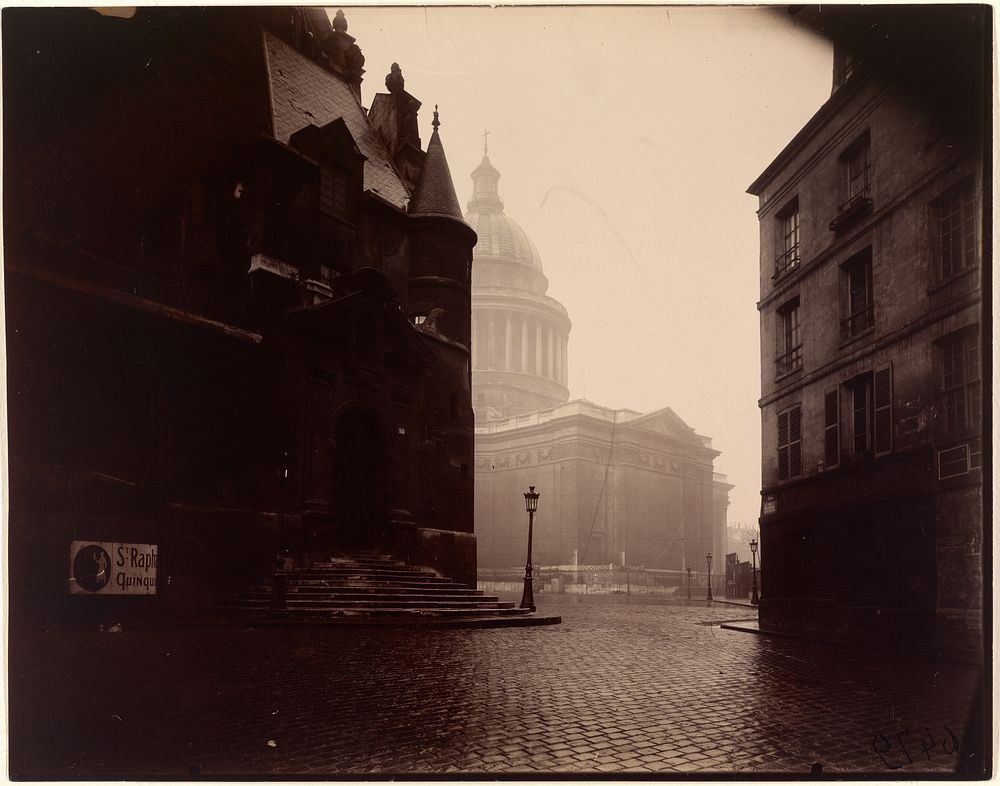 The Panthéon by Eugène Atget